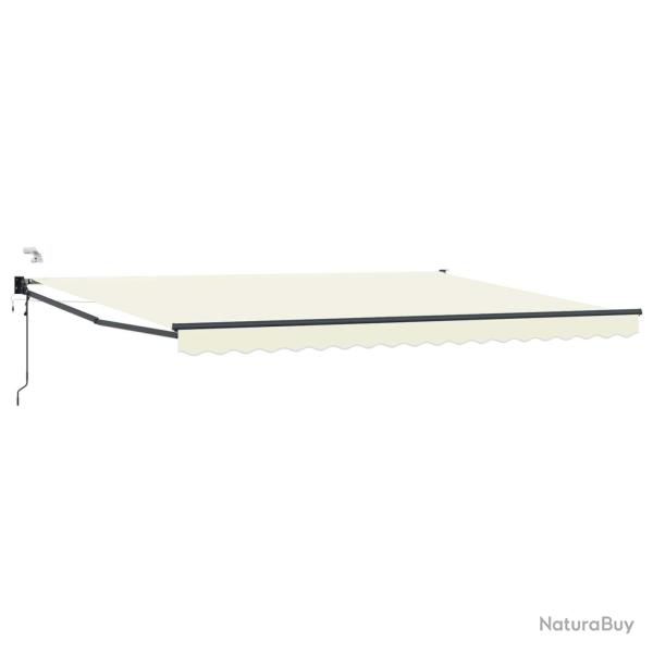 Auvent r�tractable �lectrique Cr�me 4 x 2 m