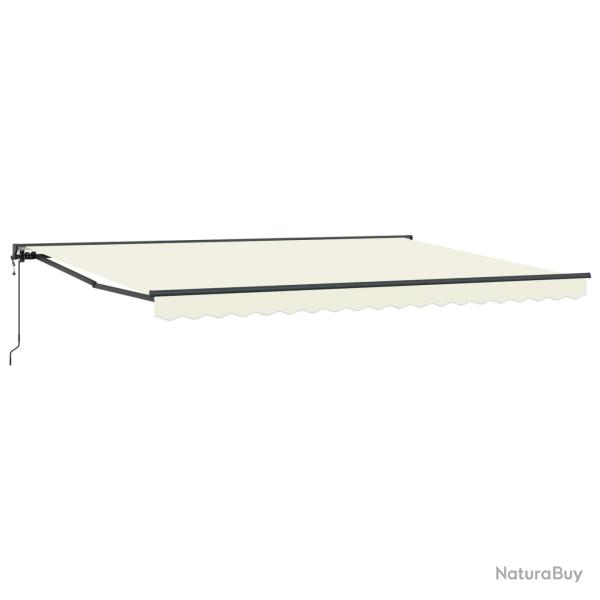 Auvent r�tractable �lectrique Cr�me 4 x 2 m
