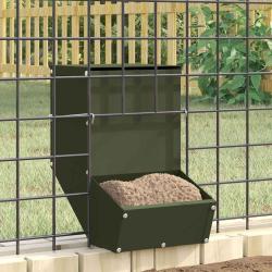 Distributeur pour lapins Vert olive 17,5 x 26 x 28,5 cm