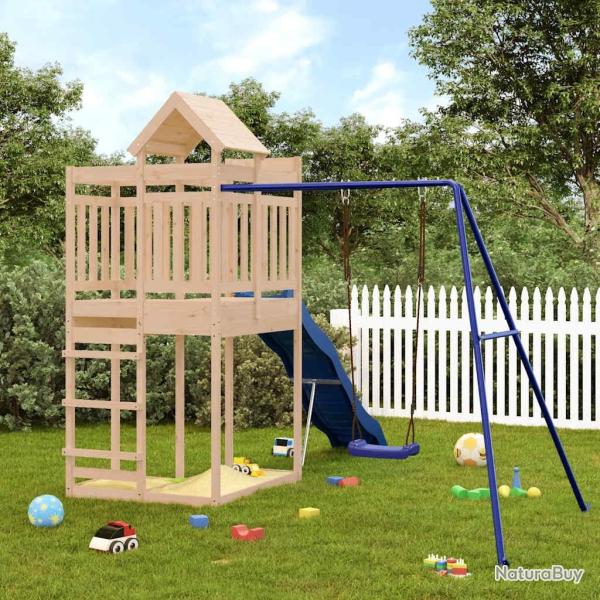 Aire de jeux d'ext�rieur bois de pin massif