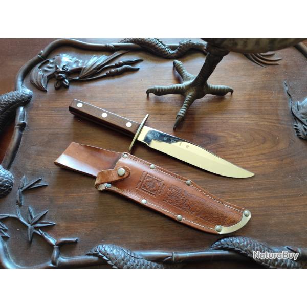 Couteau Bowie vintage Linder Solingen