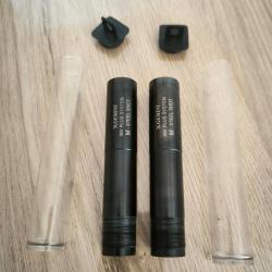 2 Chokes GEMINI Ext&eacute;rieur +5 cm invector Plus Cal 12 - M