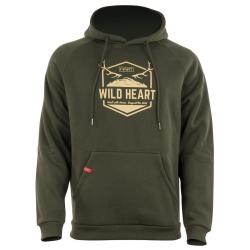 Pull sweatshirt HART branded-H wild heart kaki