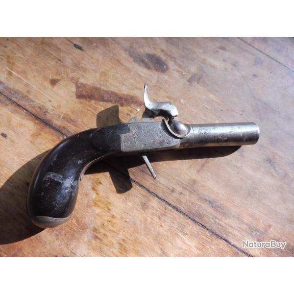 petit revolver belge poudre noire 12mm? TRES BONNE RAYURES apte a tirer