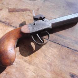 petit revolver belge poudre noire 12mm?  faiblesse du ressort de maintien du chien