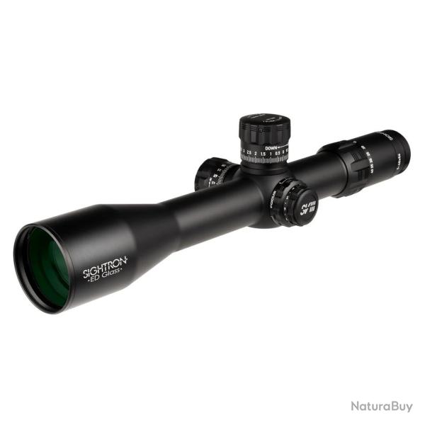 Lunette Sightron SVIII ED 5-40x56 FFP IR Zero Stop 40mm MRAD