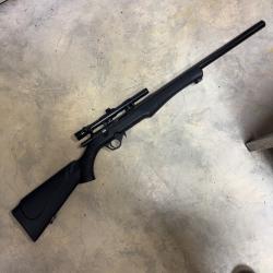 Carabine 22Lr ROSSI 8122 Bolt Action Custom Silence carbone