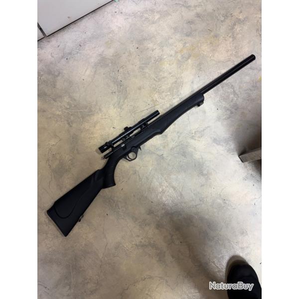 Carabine 22Lr ROSSI 8122 Bolt Action Custom Silence carbone