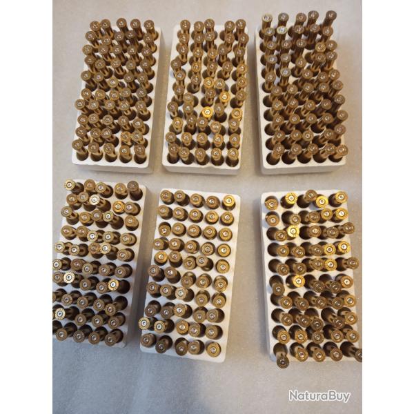 Lot 300 douilles 22 Hornet RWS tir�es 1x