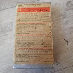 Boite de dotation individuelle avec &eacute;tiquette, pour 4 clips. Ordonnance Suisse pour K11 ou K31