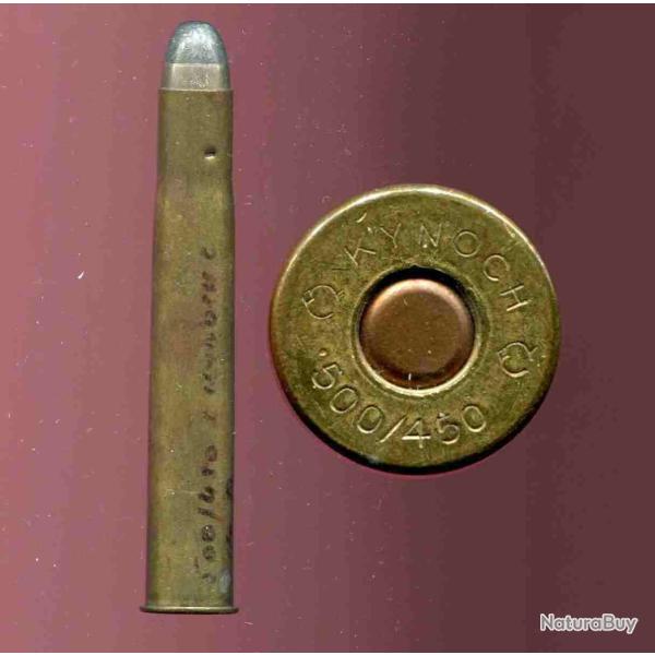 .500-450 3"1/4 EXPRESS - KYNOCH C 500/450 C - �tui 82.5 mm - balle nickel 1/2 blind�e