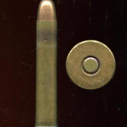 .577 Nitro Express x 3" - KYNOCH - balle cuivre arrondie