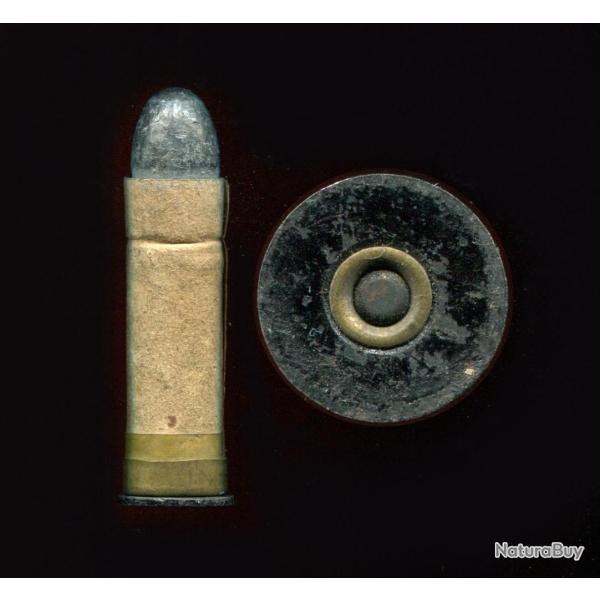 .577 Snider Mk IV - Guerre 1870 - balle plomb - �tui clinquant recouvert de papier