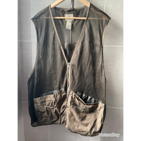 Gilet Beretta en maille a�r�e