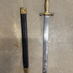 Glaive de pompier XIXeme mod&egrave;le 1855