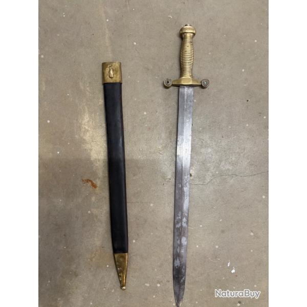 Glaive de pompier XIXeme mod�le 1855