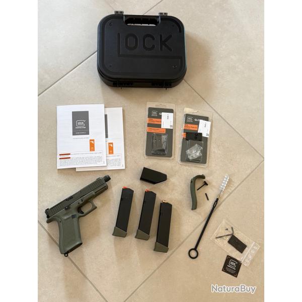 Pistolet GLOCK 45 MOS Gen5FS Filet� "Edition Hunter ODG" cal.9x19