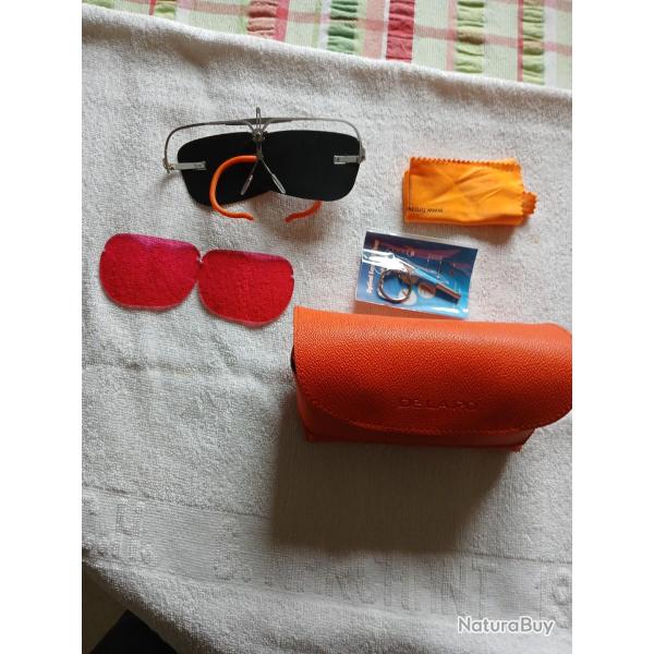 Vends lunettes de ball trap de marque DELARO