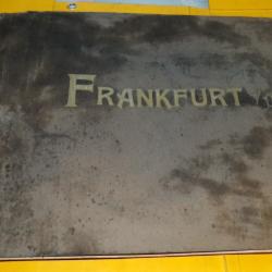 ALBUM DE PHOTOS DE LA VILLE FRANKFURT EN ALLEMAGNE , PERIODE A DETERMINER , 12 PHOTOS TYPE CARTE POS