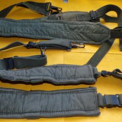 ARMEE AMERICAINE U.S :LOT DE 2 BRELAGES  , 1 TISSU ET 1 NYLON POUR RECUPERATION DE PIECES ,  PERIODE