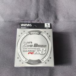 Tresse Varivas Avani Seabass Max Power X8Gris - 150M - 16.5/100