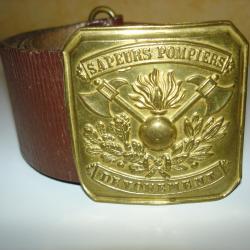 ceinturon pompiers D&eacute;vouement