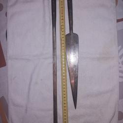 Pointe et sabot de sagaie