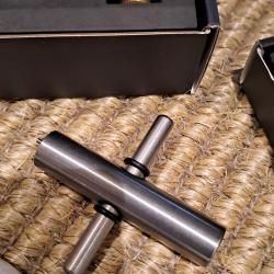 Set Edgun Leshiy : canon 350 mm Lothar Walther cal 22, silencieux, outil et dispositi de remplissage