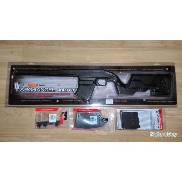 Crosse Archangel Mosin nagant + 3 chargeurs + rail picatinny