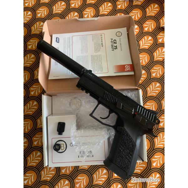 ASG CZ75 P-07 Duty co2 BB'S Blowback