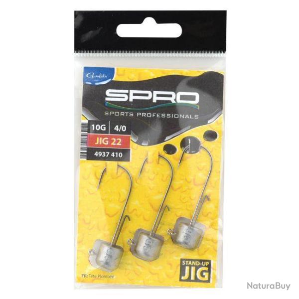 T�te plomb�e jig 22 stand up T 3/0 - 7gr