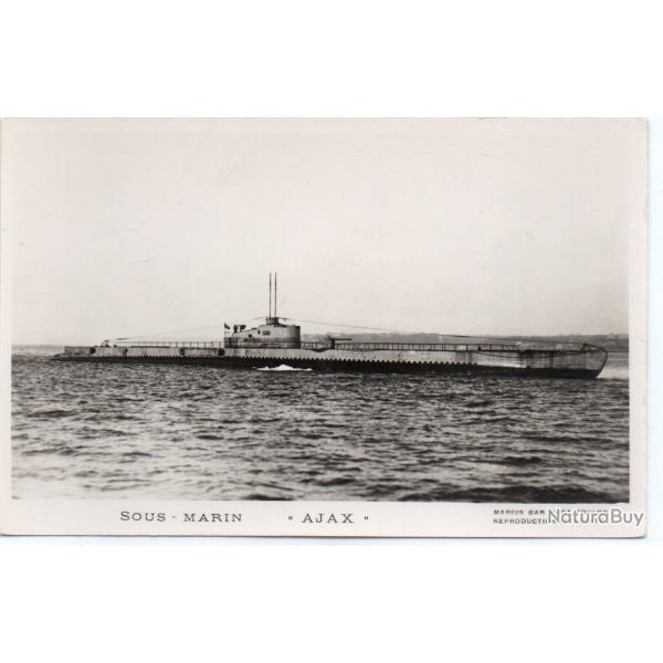 Carte Postale Sous-Marin AJAX -N�7772