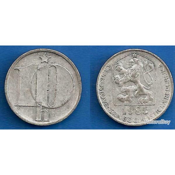 Tchecoslovaquie 10 Haleru 1985 Piece