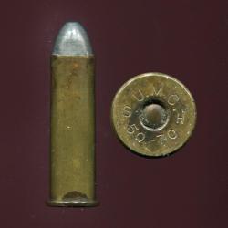 50-70 Government - marquage : U.M.C. S 50-70 H - &eacute;tui S H (Solid Head) brevet 1885