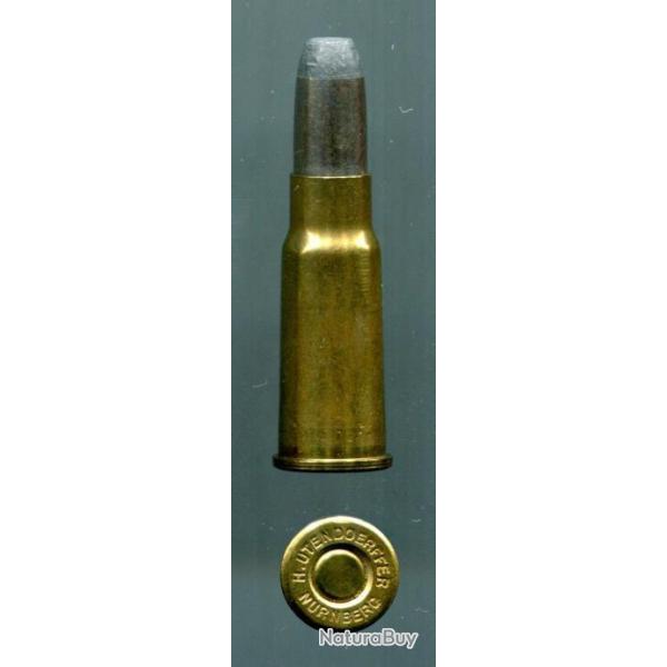 6.5 x 27 R Ronezewski - Rare calibre allemand - marquage : H. UTENDOERFFER NURNBERG