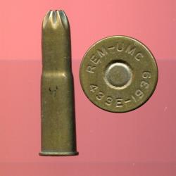 .433 Remington Egyptien grenaille cubique - REM-UMC 433E-1939 - &eacute;tui ferm&eacute; rosette