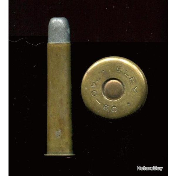 .40-60 Marlin - RARE - marquage : ELEY � 40-60 �  - �tui 53.4 mm - back powder