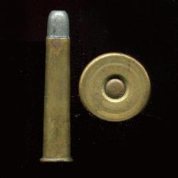 .40-60 Marlin - RARE - &eacute;tui laiton 53 mm - petite amorce cuivre - black powder