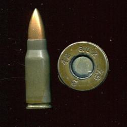 7.92 x 33 kurz MKB42 - TRES RARE ann&eacute;e 1942 - marquage pr&eacute;coce "7.9" : aux 7.9 2 42