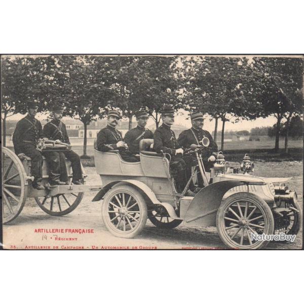 Carte Postale Ancienne - Artillerie Fran�aise - 14e R�giment  -N�7774