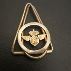 Pince a billets collection KLM .Compagnie royale d'aviation