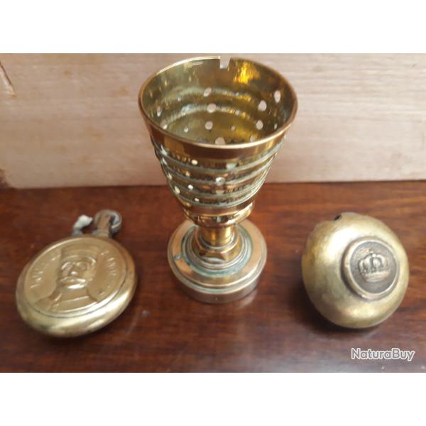 lots briquets objets de poilus artisanat de tranch�es grande guerre 1914 1918