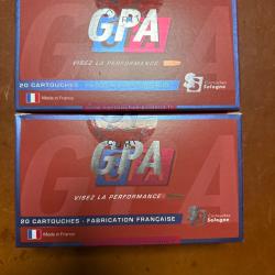 LOT DE DEUX BOITES SOLOGNE .30-06 SPRING GPA 180GR - 11.7G