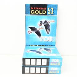 30 Cartouches FOB Gold Magnum 53 cal 12