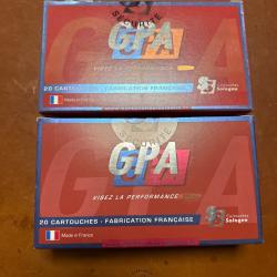 LOT DE DEUX BOITES SOLOGNE .300WIN MAG GPA 180GR - 11.7G