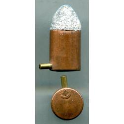 12 mm &agrave; broche r&eacute;glementaire Turque - TRES RARE - marquage au croissant &eacute;toil&eacute;