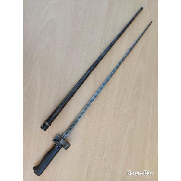 �p�e baionnette 1886 modifi�e 15 rosalie Berthier et Lebel ww1