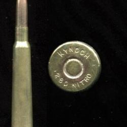 .280 Nitro Flanged - RARE - KYNOCH 280 NITRO - balle eux parties - &eacute;tui 66.2 mm