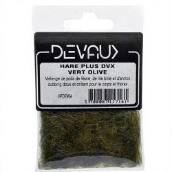 Dubbing DEVAUX Dubbing Hare plus Vert olive
