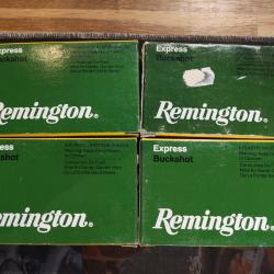 Lot de 20 Remington Buckshot 12/70 - 9 et 16 grains